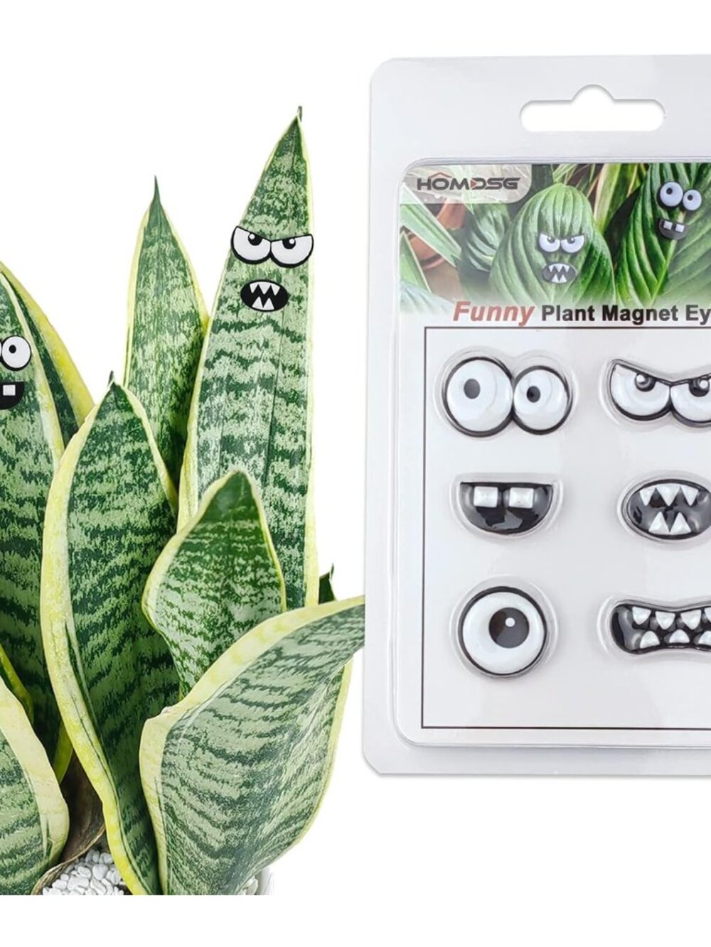 Monster Plant Magnets Eye, Funny Plant Lover Gifts